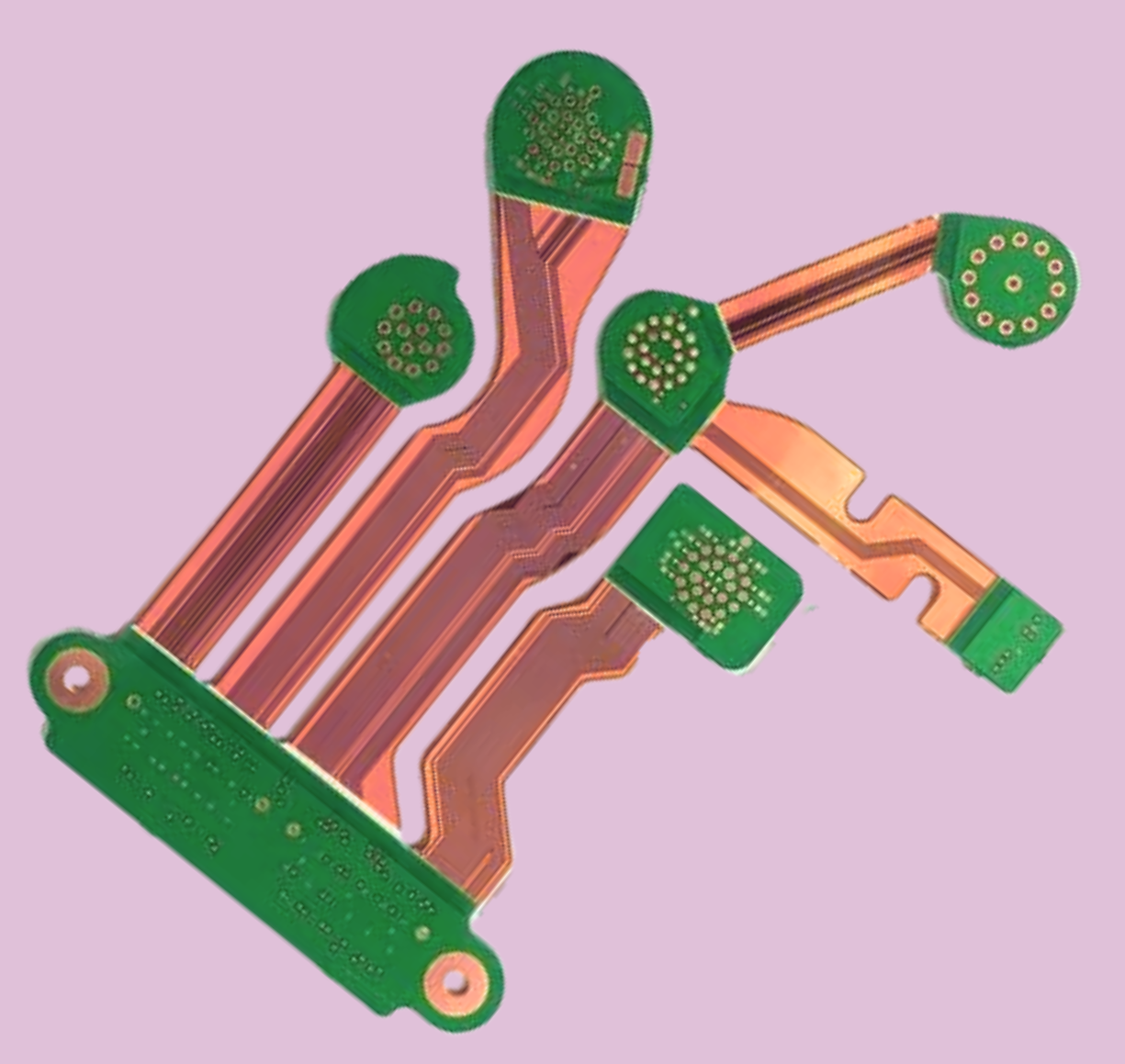 Rigid Flex Solder Mask Bridge picture image 
